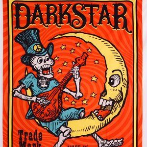 Dark Star Safety Meeting Tapestry by Tony Reonegro ~ 60" x 90" ~ Brand New!
